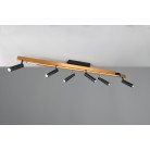 ZENO φωτιστικό Οροφής LED TRIO LIGHTING 648310780 Μαύρο – Χρυσό