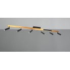 ZENO φωτιστικό Οροφής LED TRIO LIGHTING 648310780 Μαύρο – Χρυσό