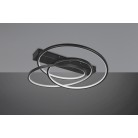 DARVIN φωτιστικό Οροφής LED TRIO LIGHTING 649110132 Μαύρο ματ