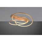 DARVIN φωτιστικό Οροφής LED TRIO LIGHTING 649110179 Χρυσό