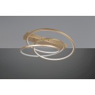 DARVIN φωτιστικό Οροφής LED TRIO LIGHTING 649110179 Χρυσό