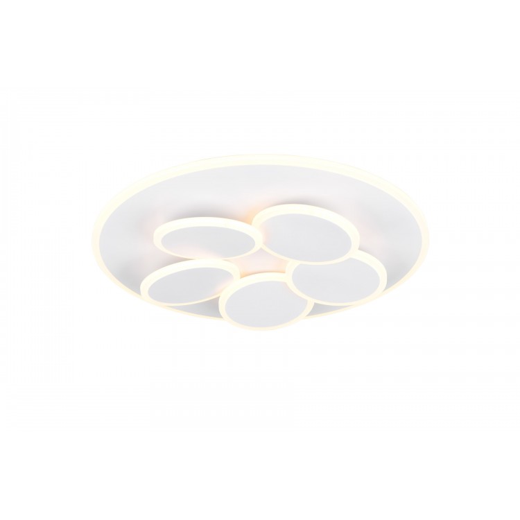 MANDALA φωτιστικό Οροφής LED TRIO LIGHTING 653210631 Λευκό ματ