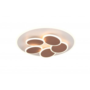 MANDALA φωτιστικό Οροφής LED TRIO LIGHTING 653210676 Γκρι