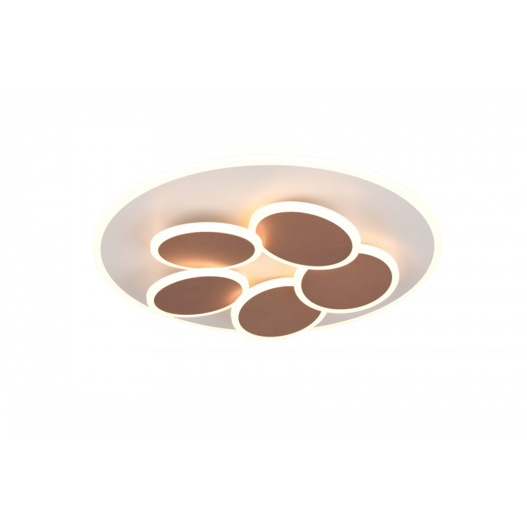 MANDALA φωτιστικό Οροφής LED TRIO LIGHTING 653210676 Γκρι