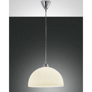 NICE  Κρεμαστό φωτιστικό FABAS LUCE 2908-45-125 - γυάλινο μελί Ø36cm