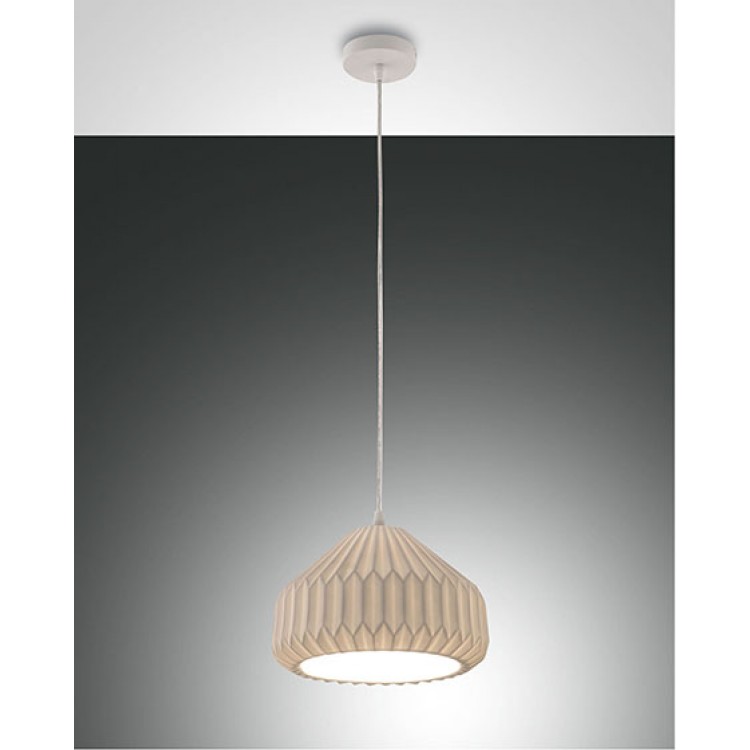 VIGOR  Κρεμαστό φωτιστικό FABAS LUCE 3613-45-102 - κεραμικό Ø30cm