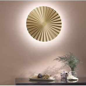 ANADARA Απλίκα τοίχου Fan Europe LED-ANADARA-AP-ORO  χρυσό Ø 50 cm