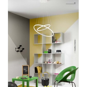 AXIS Κρεμαστό φωτιστικό Fan Europe LED-AXIS-S6040-SPI  3000 4000 6500K /RGB /Ø 60 & 40 cm