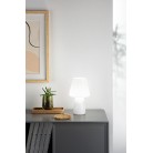 GLEAM Επιτραπέζιο φωτιστικό I-GLEAM-L-BCO FAN EUROPE γυάλινο λευκό