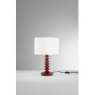 SULTAN Επιτραπέζιο φωτιστικό I-SULTAN-L-ROS FAN EUROPEμεταλικό κόκκινο