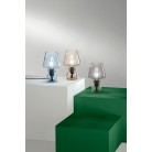 GLEAM Επιτραπέζιο φωτιστικό I-GLEAM-L-AMB FAN EUROPE γυάλινο μελί