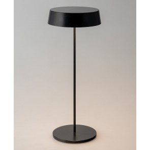 COCKTAIL Επιτραπέζιο φωτιστικό εξωτερικού χώρου επαναφορτιζόμενο LED-COCKTAIL-NER FAN EUROPE - INTEC μαύρο Ø12cm