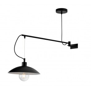 ELDORADO Φωτιστικό τοίχου I-ELDORADO-AP-NER Fan Europe μαύρο