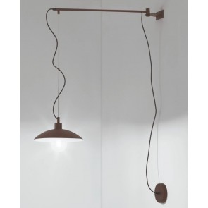 ELDORADO Φωτιστικό τοίχου I-ELDORADO-AP-BRO Fan Europe - μπρονζέ (χρώμα σκουριάς)