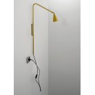 ENEA Φωτιστικό τοίχου απλίκα I-ENEA-AP1-ORO Fan Europe - χρυσό