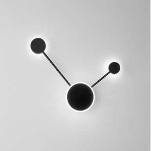 ETERE φωτιστικό τοίχου Fan Europe LED-ETERE-PL2 NER  μαύρο