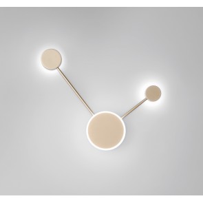 ETERE φωτιστικό τοίχου Fan Europe LED-ETERE-PL2 ORO χρυσό