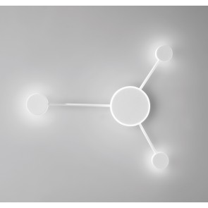 ETERE φωτιστικό τοίχου Fan Europe LED-ETERE-PL3 BCO λευκό