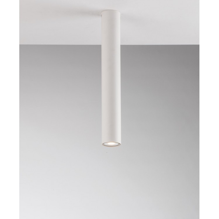 FLUKE  Φωτιστικό Οροφής I-FLUKE-PL40 BCO  FAN EUROPE  - σωλήνας Ø 5,5 cm L40cm λευκό