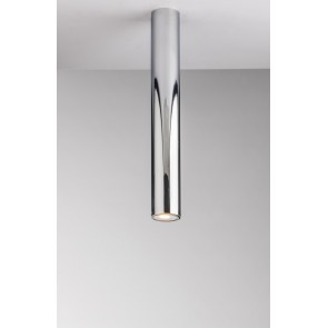 FLUKE  Φωτιστικό Οροφής I-FLUKE-PL40 CR FAN EUROPE  - σωλήνας Ø 5,5 cm L40cm χρωμέ