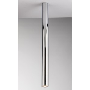 FLUKE  Φωτιστικό Οροφής I-FLUKE-PL75 CR FAN EUROPE  - σωλήνας Ø 5,5 cm L75cm χρωμέ