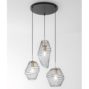 KIKO κρεμαστό φωτιστικό μεταλικό Fan Europe I-KIKO-S3 Ø 42