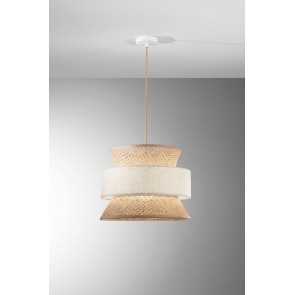 GAZEBO 8031414932320 I-GAZEBO-S40-BB Κρεμαστό Φωτιστικό μπαμπού