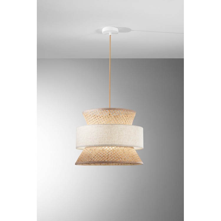 GAZEBO 8031414932320 I-GAZEBO-S40-BB Κρεμαστό Φωτιστικό μπαμπού