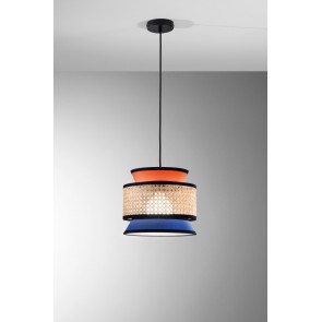 GAZEBO 8031414932375 I-GAZEBO-S26-AB Κρεμαστό Φωτιστικό πολύχρωμο