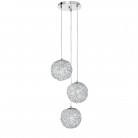 ASTRA 8031432891203 I-ASTRA-S3 Κρεμαστό Φωτιστικό χρωμέ κρυστάλλους Κ9