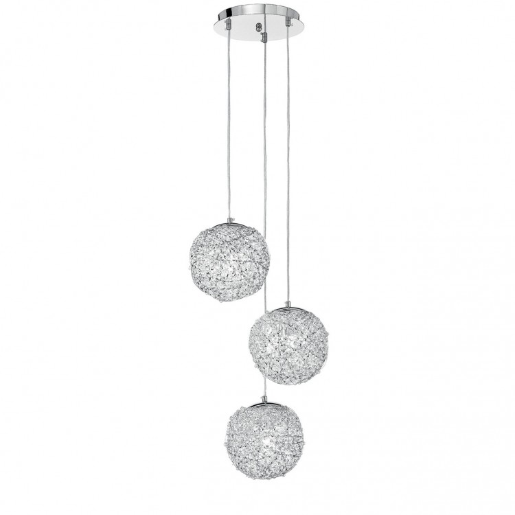 ASTRA 8031432891203 I-ASTRA-S3 Κρεμαστό Φωτιστικό χρωμέ κρυστάλλους Κ9