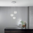 ASTRA 8031432891203 I-ASTRA-S3 Κρεμαστό Φωτιστικό χρωμέ κρυστάλλους Κ9