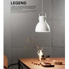 Legend Κρεμαστό Φωτιστικό Fan Europe I-LEGEND-S32 BCO λευκό