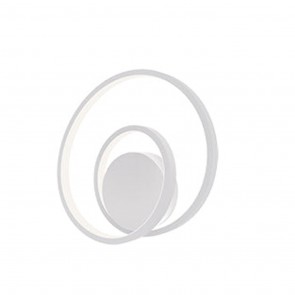 LIEVE Φωτιστικό τοίχου LED-LIEVE-AP-BCO Fan Europe άσπρο Ø30cm