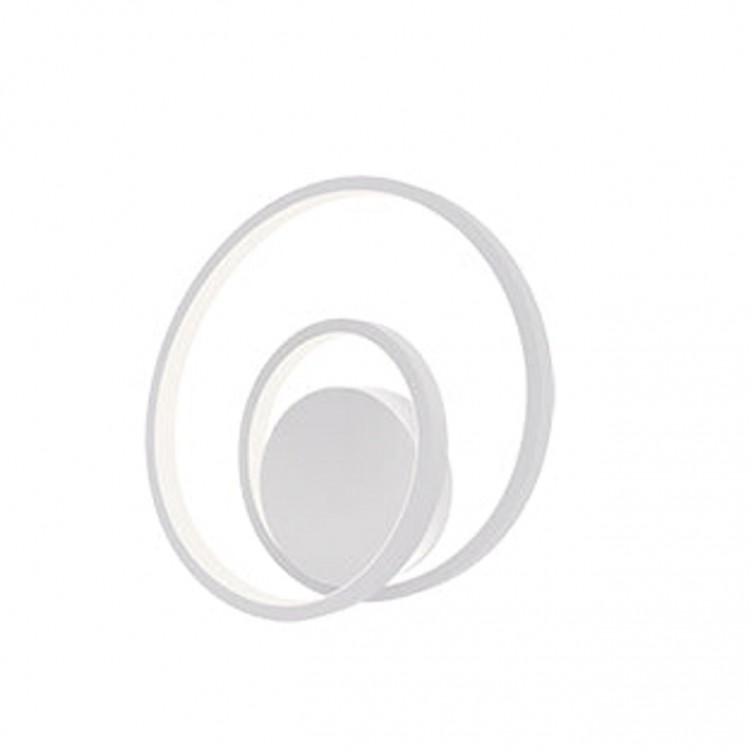 LIEVE Φωτιστικό τοίχου LED-LIEVE-AP-BCO Fan Europe άσπρο Ø30cm