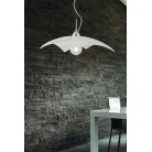 MIRO Κρεμαστό Φωτιστικό Fan Europe με γυάλινο καπέλο Ø45cm
