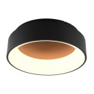 NOAH Φωτιστικό Οροφής Πλαφονιέρα LED-NOAH-PL45-NER Fan Europe μαύρο Ø45cm