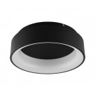NOAH Φωτιστικό Οροφής Πλαφονιέρα LED-NOAH-PL45-NER Fan Europe μαύρο Ø45cm