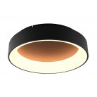 NOAH Φωτιστικό Οροφής Πλαφονιέρα LED-NOAH-PL60-NER Fan Europe μαύρο Ø60cm