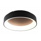 NOAH Φωτιστικό Οροφής Πλαφονιέρα LED-NOAH-PL60-NER Fan Europe μαύρο Ø60cm