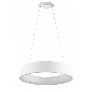 NOAH Κρεμαστό Φωτιστικό LED-NOAH-S60-BCO Fan Europe άσπρο Ø60cm