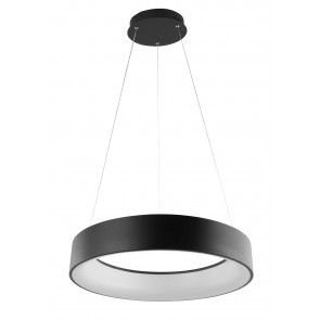 NOAH Κρεμαστό Φωτιστικό LED-NOAH-S60-NER Fan Europe μαύρο Ø60cm