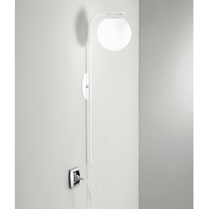 ODISSEO Φωτιστικό τοίχου απλίκα I-ODISSEO-AP1-BCO Fan Europe - λευκό