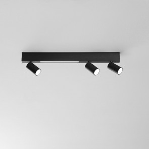 ORIENTED φωτιστικό οροφής Fan Europe LED-ORIENTED-4-NER μαύρο L 70 cm