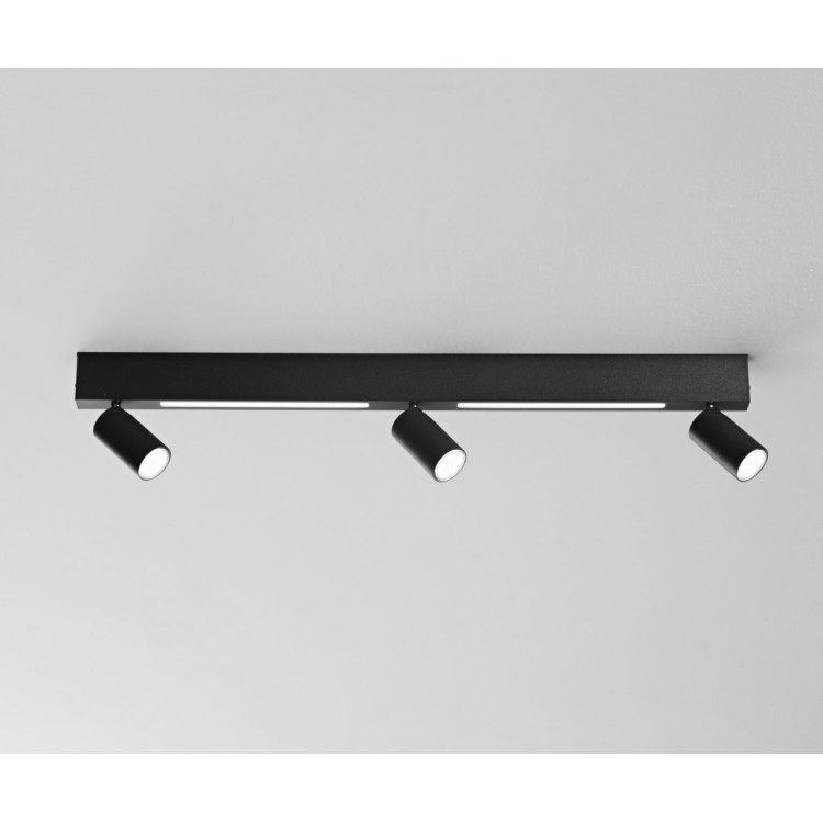 ORIENTED φωτιστικό οροφής Fan Europe LED-ORIENTED-5-NER μαύρο L 90 cm