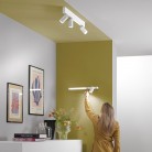 ORIENTED Απλίκα τοίχου Fan Europe LED-ORIENTED-AP-BCO λευκό L 50 cm