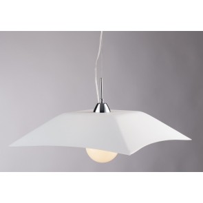 OSIRIDE Κρεμαστό Φωτιστικό Fan Europe με γυάλινο καπέλο Ø50cm