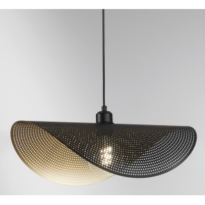 RHEI Κρεμαστό Φωτιστικό I-RHEI-DOT-S60 Fan Europe μαύρο - χρυσό L60cm