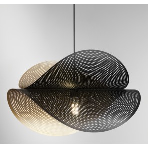 RHEI Κρεμαστό Φωτιστικό I-RHEI-DOT-S5060 Fan Europe μαύρο - χρυσό L60cm