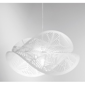 RHEI Κρεμαστό Φωτιστικό I-RHEI-LEAF-S5060 Fan Europe λευκό L60cm